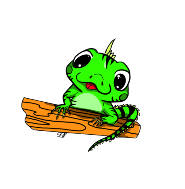 Iguana y Ranita