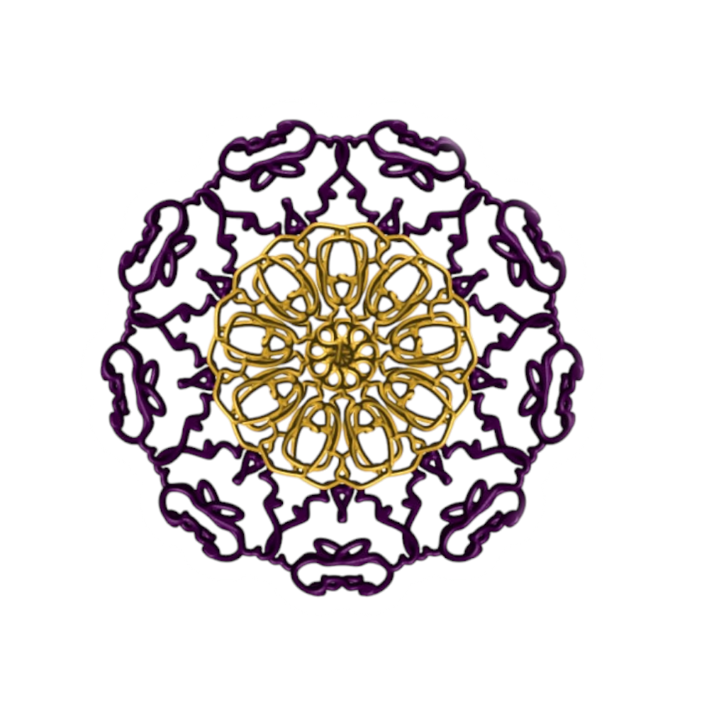 Mándale Negra con Oro