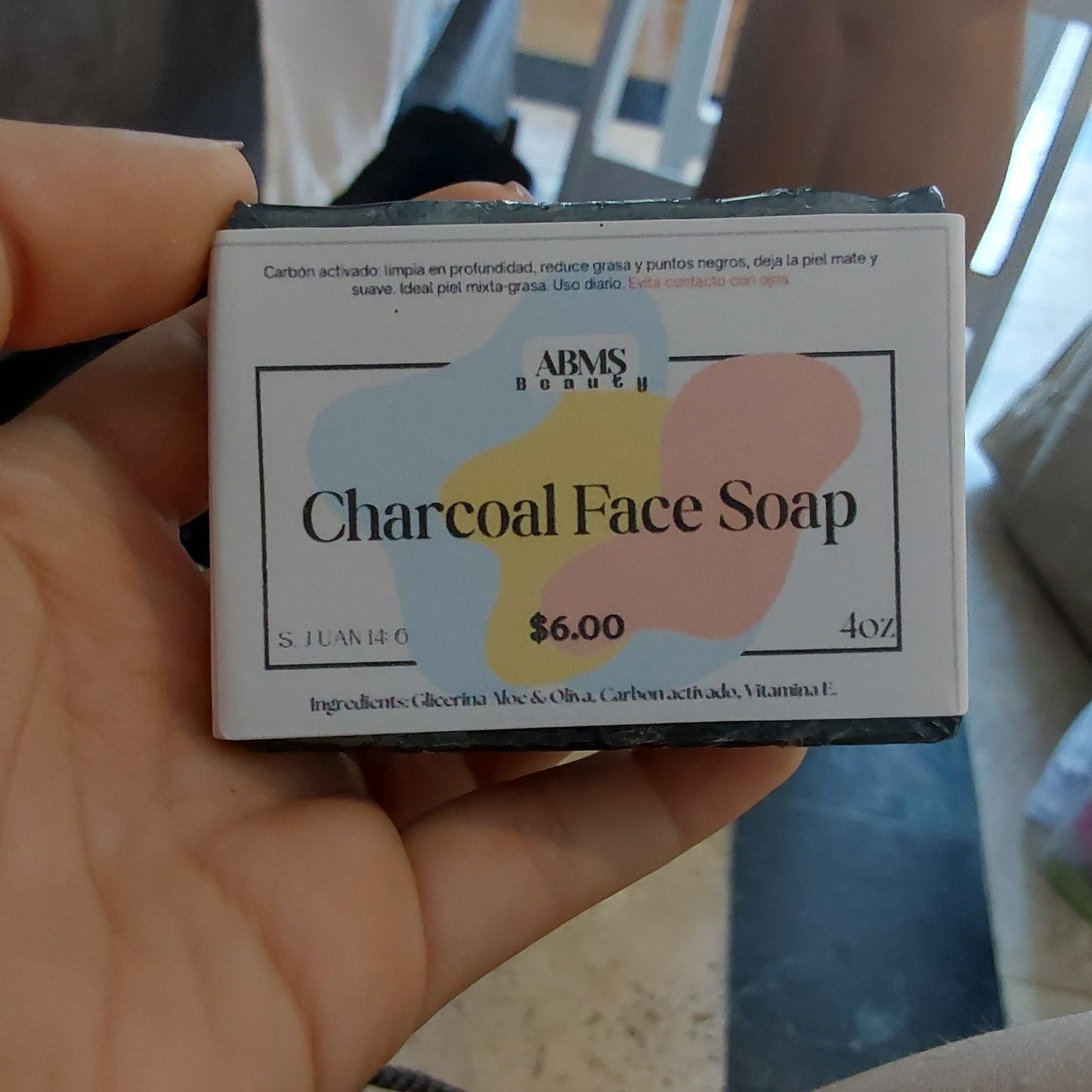 Charcoal Face soap