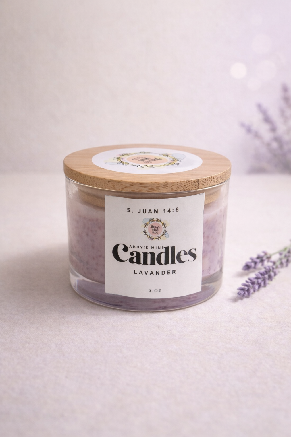 Lavender Candle